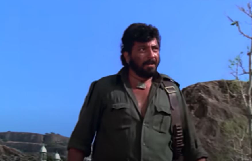 Amjad Khan in Sholay